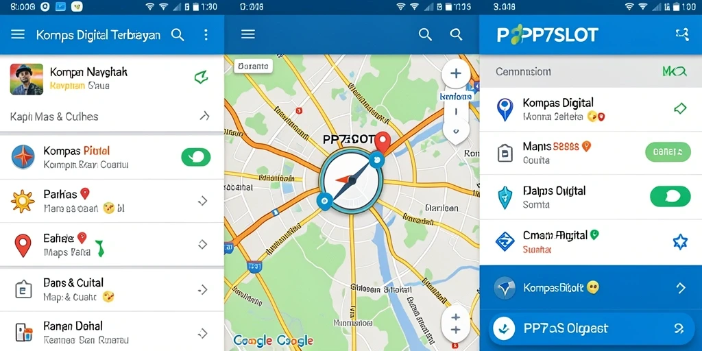 Tampilan antarmuka PP7SLOT yang intuitif untuk navigasi efektif.