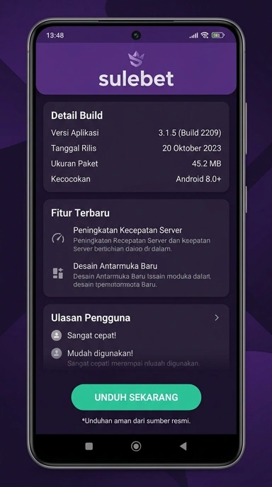 Unduh dan Instal APK Sulebet untuk Pengguna Android